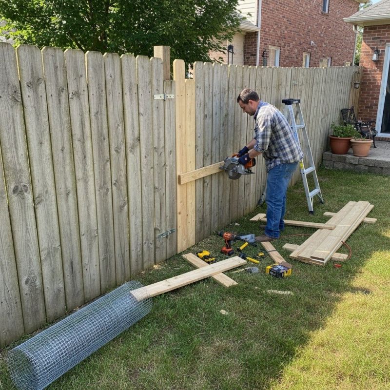 Fence Damage Repair